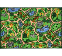 Игровой коврик VORTEX Зоопарк, 100х150 см 23009