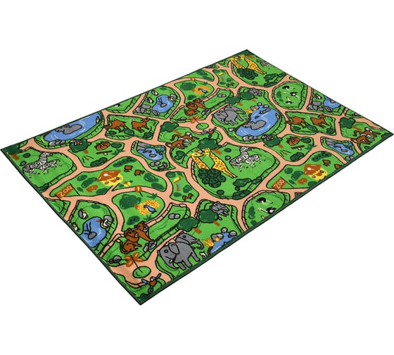 Игровой коврик VORTEX Зоопарк, 100х150 см 23009