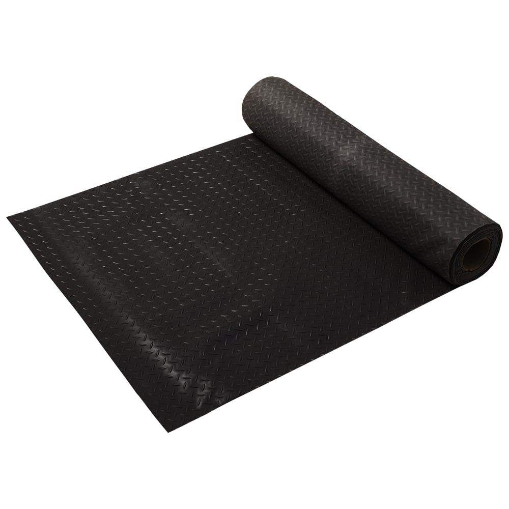 Резиновый коврик-дорожка против скольжения VORTEX РИФЛЕНЫЙ 3мм, 1.0х10м ...