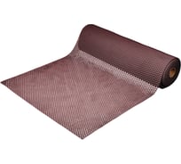 Коврик-дорожка против скольжения VORTEX ПВХ 4.5 мм, 0.9х10 м, коричневый 24073