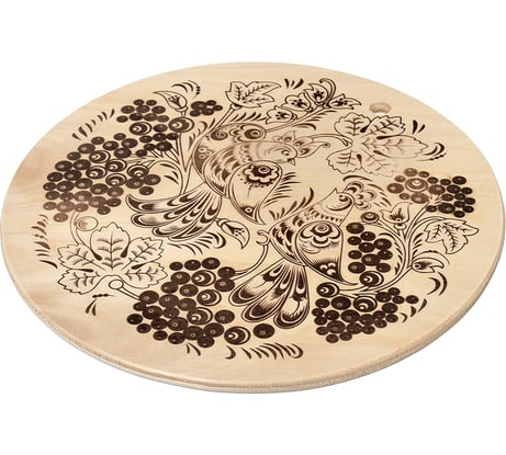 Деревянная доска разделочная MARMITON Птички d 24 см 17115