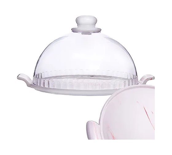Тортовница LORAINE 21 см, из керамики, с крышкой 29541