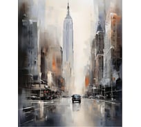 Картина Fbrush Городская живопись 2 40х50 см kt45-14567