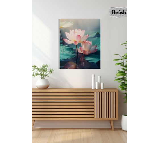 Картина Fbrush Райский цветок 1 40х50 см kt45-14229