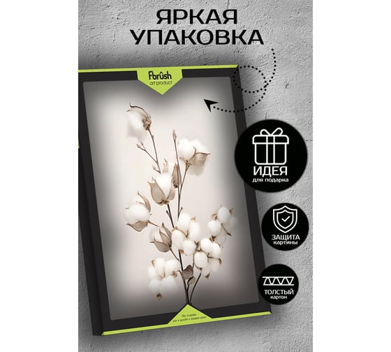Картина Fbrush Цветочные вдохновения 2 40х50 см kt45-14564