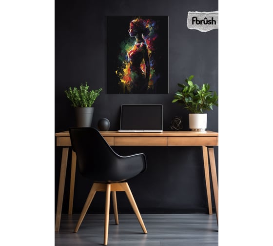 Картина Fbrush Яркая живопись 2 40х50 см kt45-14269