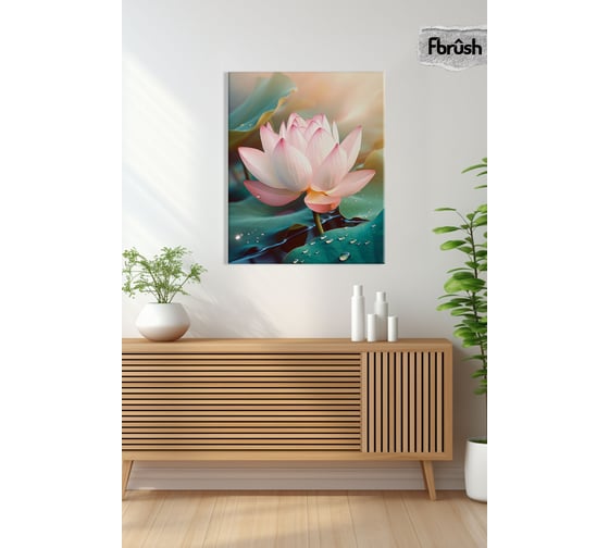 Картина Fbrush Райский цветок 3 40х50 см kt45-14231