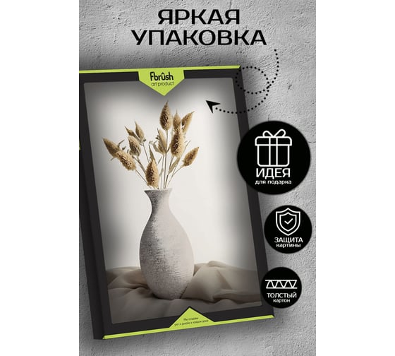 Картина Fbrush Цветочные вдохновения 1 40х50 см kt45-14563