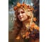 Картина Fbrush Девушка осень 50x70 см kt57-14436 1