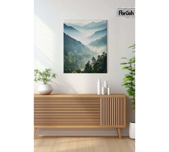 Картина Fbrush Лесная гармония 40х50 см kt45-14618
