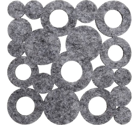 Подставка MARMITON Пузыри фетровая 11х11 см 16158
