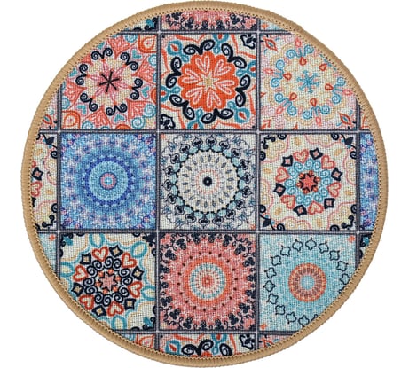 Подставка MARMITON Орнамент, текстиль+резина 20 см 17227