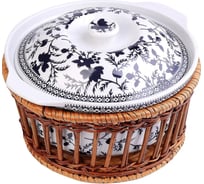 Кастрюля MAYER&BOCH 1 л, из фарфора, в корзинке 24788