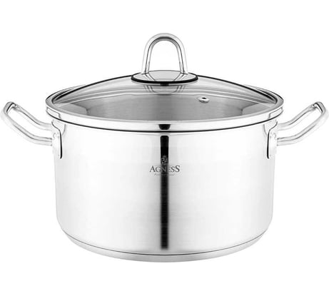 Кастрюля Agness 22x12 см, 4.2 л 916-453