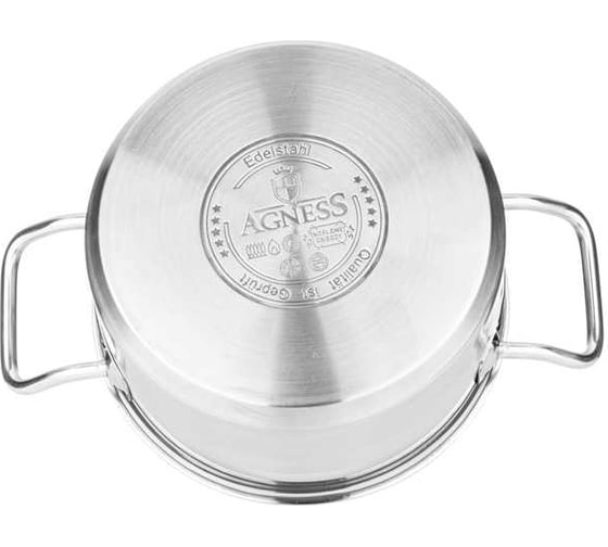 Кастрюля Agness 16x10 см, 1.8 л 916-455