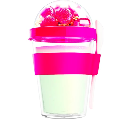 Контейнер Asobu Yo2go improved 0,36 л, красный YO2GOS red 1