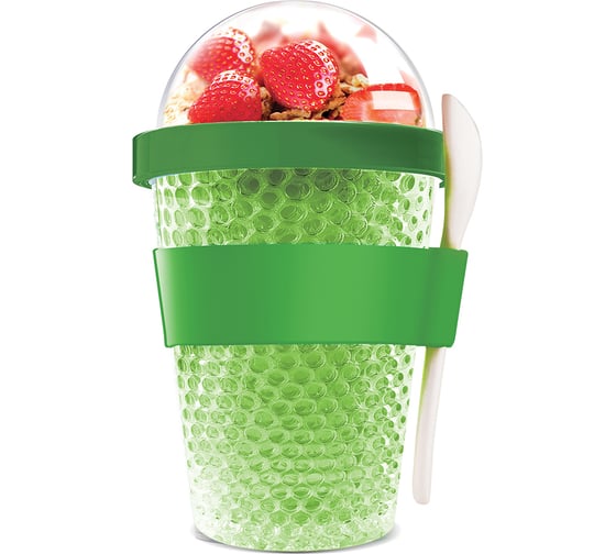 Контейнер Asobu Chill yo 2 go 0.38 л, зеленый CY2GO lime 1