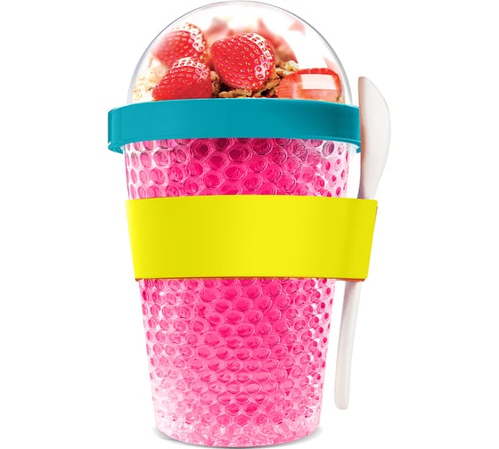 Контейнер Asobu Chill yo 2 go 0.38 л, розовый CY2GO pink