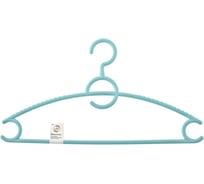 Пластиковая вешалка для верхней одежды Elfe 43 см, цветная 92931