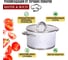 Кастрюля с крышкой MAYER&BOCH 20 см, 3.8 л, из нержавеющей стали 31281 7