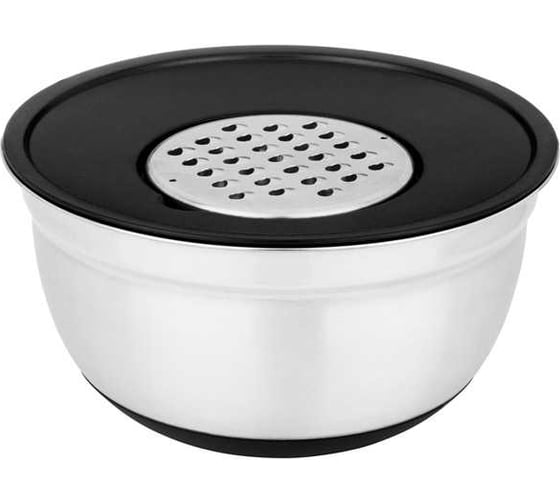 Миска Agness 6 в 1, с крышкой, с 3-мя съемными терками 880-128
