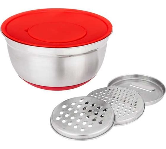 Миска Agness 6 в 1, с крышкой 880-127