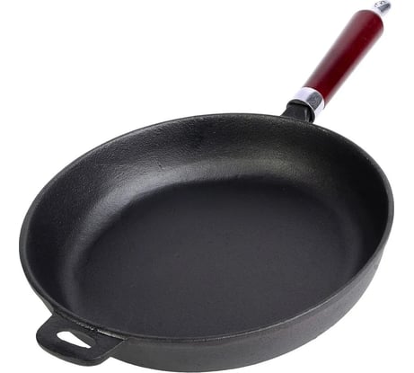 Чугунная сковорода MAYER&BOCH 22 см, деревянная ручка 31152