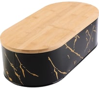 Хлебница MAYER&BOCH 44x21x12.3 см, из стали, бамбук 31142
