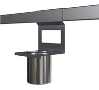 Держатель для 1-го стакана MAKMART 160x130x180мм отделка черный бархат, матовый RS.2A.3018.9005