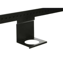 Держатель для 1-го стакана MAKMART 160x130x180мм отделка черный бархат, матовый RS.1A.3018.9005