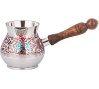 Турка Lefard 250 мл, латунь, цветная эмаль 877-594