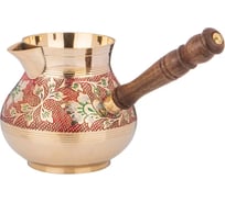 Турка Lefard 800 мл, латунь, цветная эмаль 877-581