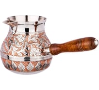 Турка Lefard ROSSO резная, 450 мл, латунь 733-111