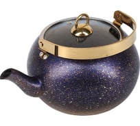 Чайник OMS collection с антипригарным покрытием, размер S - 1 л, цвет т.синий 8212-S-DB