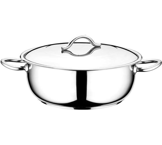 Сотейник OMS collection с крышкой стальной 30x10 см 7,1 л 2006-30