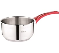 Ковш OMS collection со сливным носиком без крышки 16x10 см 2,1 л, ручка красная 4036-16-Rd