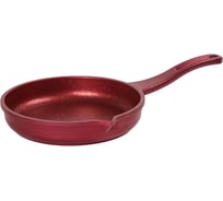 Сковорода-мини OMS collection с носиком 14x2,8 см 0,3 л с антипригарным покрытием, цвет красный 3720-Rd