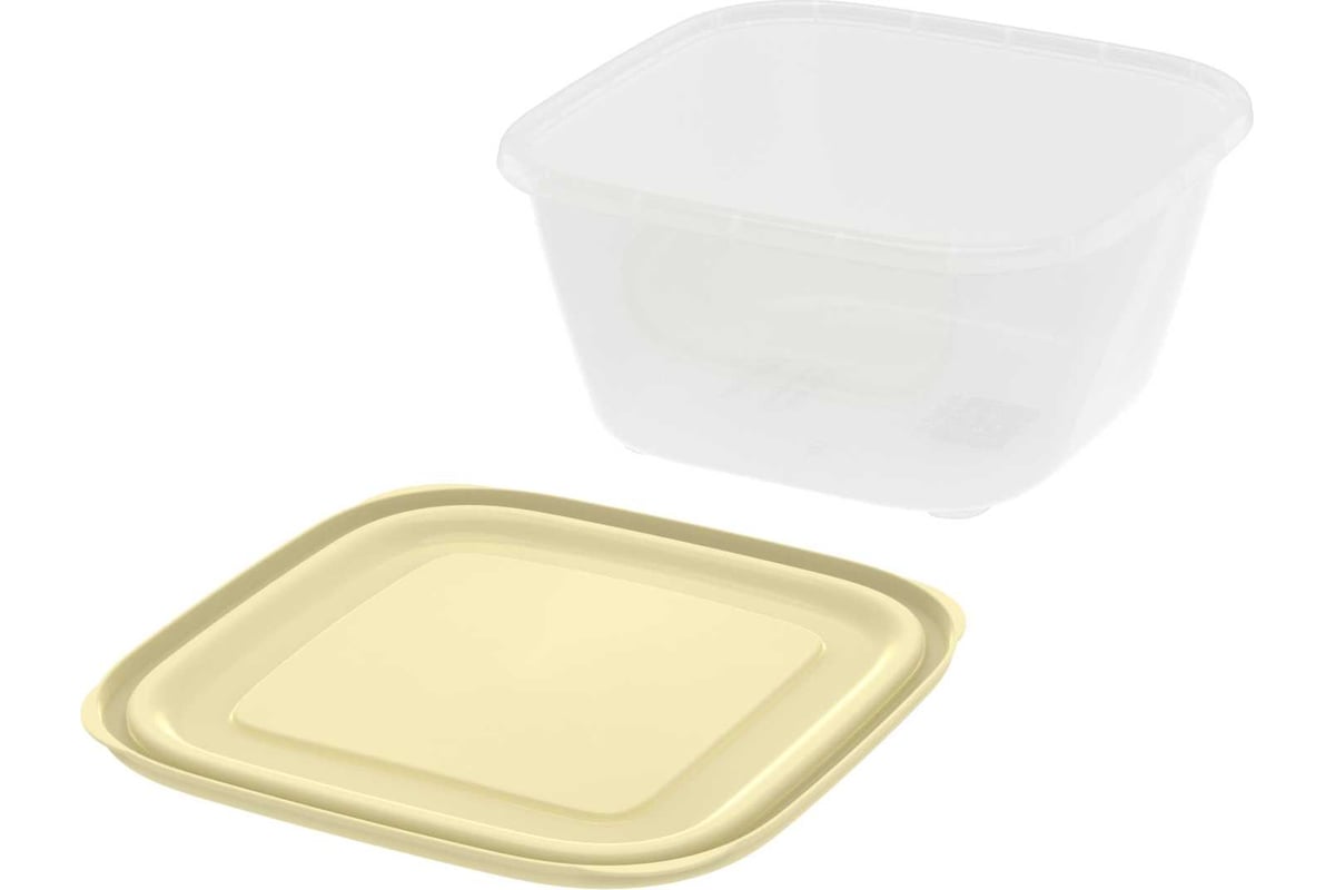 Контейнер для продуктов «Прованс» (СВЧ) 1,7л (179×179×88мм)
