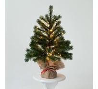 Искусственная елка ElkaDe Русская Императрица с освещением, 60 см РИСО-60