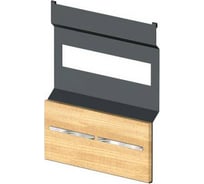 Держатель для ножей с 2-мя магнитами MAKMART 280x33x320 мм, отделка черный бархат (матовый) RS.1A.3015.9005.D