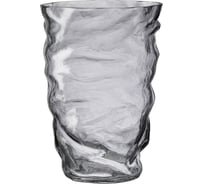 Ваза Bergenson Bjorn Crumpl 20 см, серая BB0000507
