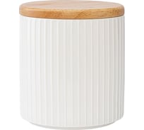 Банка для хранения с бамбуковой крышкой Liberty Jones Soft Ripples, Dual Glazing, 750 мл LJ000019