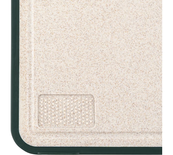 Разделочная доска из пшеничного волокна и черного дерева Smart Solutions Arlett 44.5x30.5 см, темно-зеленая SS000038