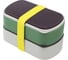 Ланч-бокс с приборами Smart Solutions Food Time 1 л, зеленый/серый SS-LBDL-PP-GRN-1 1