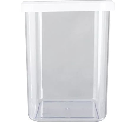 Банка для сыпучих продуктов Полимербыт CUBBO SCANDI 1,2 л, белый 432670800