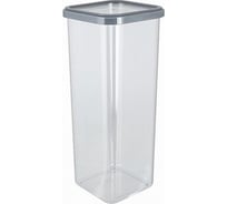 Банка для сыпучих продуктов Полимербыт CUBBO SCANDI 2,2 л, серый 432680500