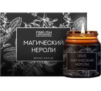 Соевая свеча Fbrush BLACK AROMA HOME Магический нероли 200 мл SSB200-5