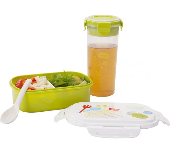 Детский набор BRADEX BENTO KIDS ланч-бокс+бутылка TK 0051
