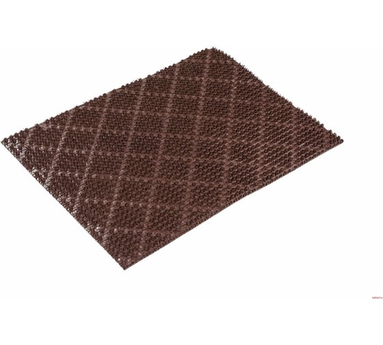 Щетинистое покрытие Sunstep ромб, 0,90x15 м, коричневый 71-237