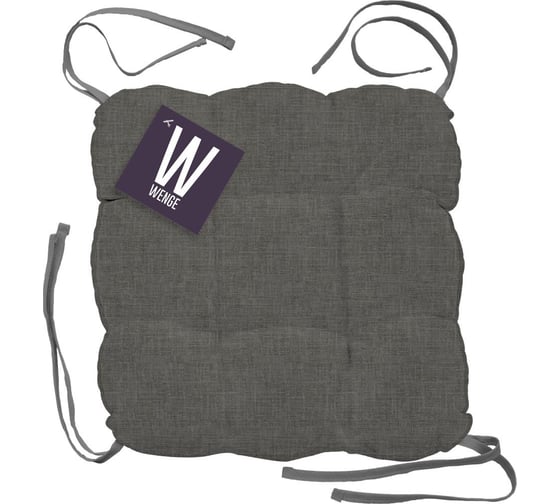 Чехол на табурет с тафтингом WENGE 40x40 см 775156